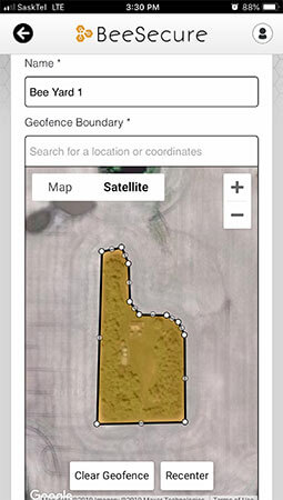 Geofence yards
